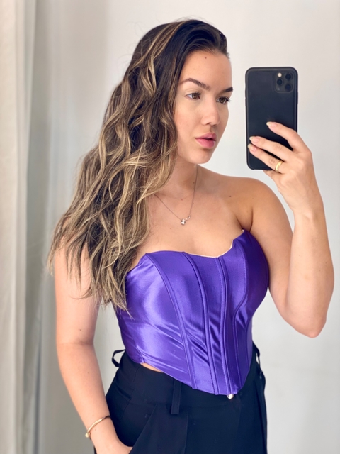 Corselet Roxo