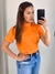 Blusa de gola laranja - comprar online