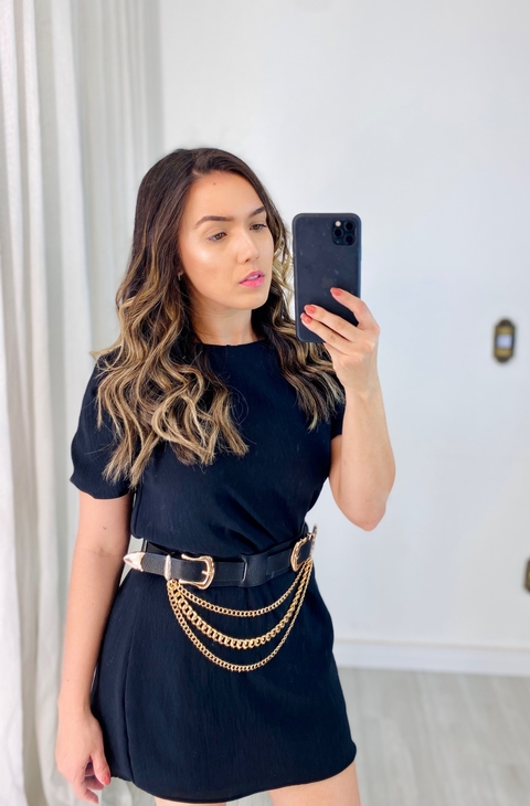 Vestido Bruna Preto