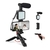 Kit Tripé Vlog Live Suporte Celular com Microfone Youtuber MY-7123