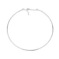 Chocker aro prata