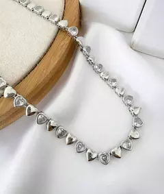 Pulseira Riviera Coração Prata - loja online