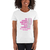 Camiseta feminina amada do técnico. com mangas curtas