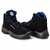 Bota de Segurança Em Microfibra Bico de PVC - Preto e Azul - Estival - RG Safety - Calçados de Segurança, Adventure e EPIs