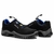 Sapato de Segurança Em Microfibra Bico de PVC - Preto e Azul - Estival - RG Safety - Calçados de Segurança, Adventure e EPIs