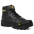 Bota Caterpillar Adventure Em Couro Bico de PVC - Preto e Amarelo