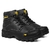 Bota Caterpillar Adventure Em Couro Bico de PVC - Preto e Amarelo na internet