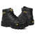Bota Caterpillar Adventure Em Couro Bico de PVC - Preto e Amarelo - RG Safety - Calçados de Segurança, Adventure e EPIs