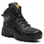 Bota Caterpillar Motoqueiro Em Couro Bico de PVC - Preto