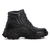 Bota de Segurança em Couro Legítimo Bico PVC - Fulgore Militar - Preto