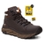 Bota Cat Priime Adventure Em Couro Bico de PVC Com CA - Café - RG Safety - Calçados de Segurança, Adventure e EPIs