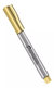 Marcador Multiuso Permanente Ponta Media Dourado -Faber Castell