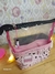 Necessaire/bolsa transparente tecido maquiagem