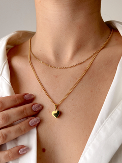 Cadena Middle | Acero Dorado ? - tienda online