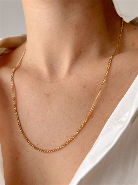 Cadena Middle | Acero Dorado ?