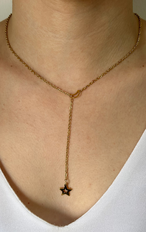 Corbatero Estrella | Acero Dorado