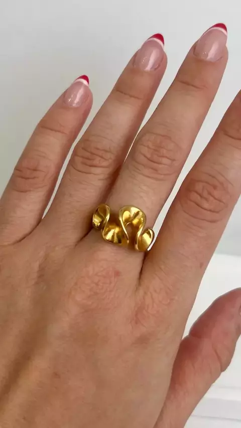 Anillo Tull | Acero Dorado