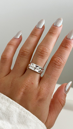 Anillo Viking | Acero Blanco - comprar online