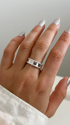 Anillo Ivette | Acero Blanco - comprar online