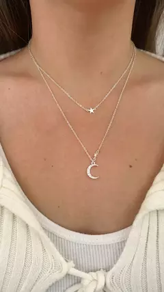 Cadena Mid Night | Acero Blanco en internet