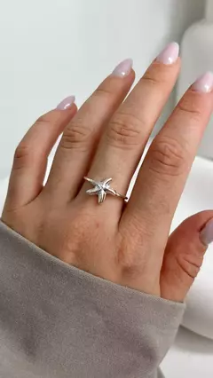 Anillo Estrella de Mar | Plata 925 en internet