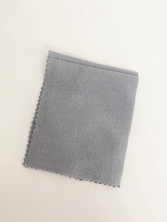 Paño limpiador gris