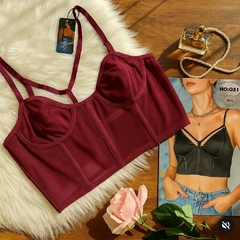 Corset con Aro Sin Relleno de Doble Tull - tienda online