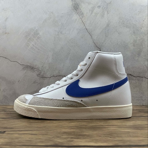 Blazer 77 Mid White Racer Blue