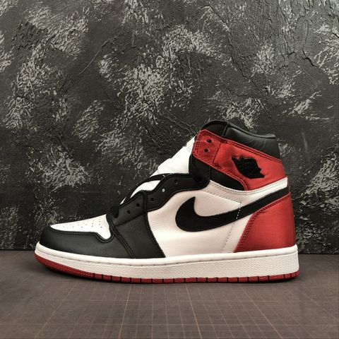 Jordan 1 High Satin Black Toe