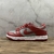 Dunk Low Medium Grey Varsity Red