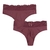 Calcinha Feminina Fio Duplo Lingerie Microfibra Cós Rendado na internet