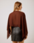 Blusa Capa Marrom - loja online