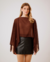 Blusa Capa Marrom - comprar online