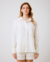 Camisa de Linho Oversized Off-White na internet