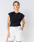 Short Alfaiataria Branco com Botão - comprar online