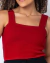 Cropped Modal Vermelho - comprar online
