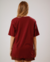 Camiseta Oversized Marsala