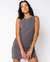 Vestido Tubinho Curto Cinza - loja online