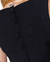 Blusa Curta Preta com Botões nas Costas - BALAIÊ