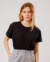 Camiseta Oversized Preta na internet