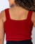 Cropped Modal Vermelho na internet