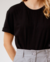Camiseta Oversized Preta na internet
