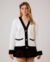 Cardigan Pullover Bicolor