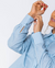 Camisa Linho Azul - comprar online