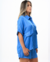 Camisa Manga Curta Azul - loja online
