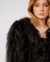 Casaco Felpudo Preto - comprar online
