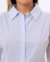 Camisa Estruturada Listrada Azul e Branca na internet