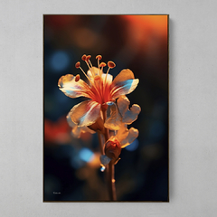 Quadro Flor Lírica - Ellquadros Art Gallery