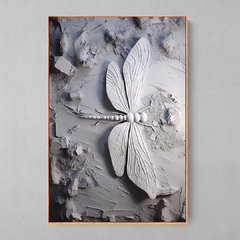 Quadro Decorativo Fossil Gypsum - Ellquadros Art Gallery