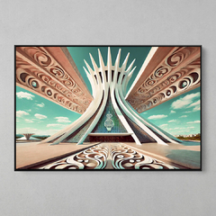QUADRO DECOR A CATEDRAL BRASÍLIA na internet